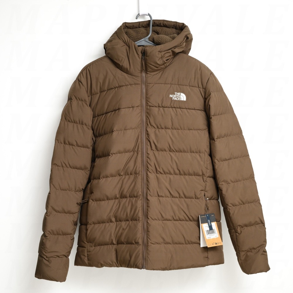 The North Face Aconcagua 3 Lined Hoodie Jacket - Men's Large - Smokey Brown NWT